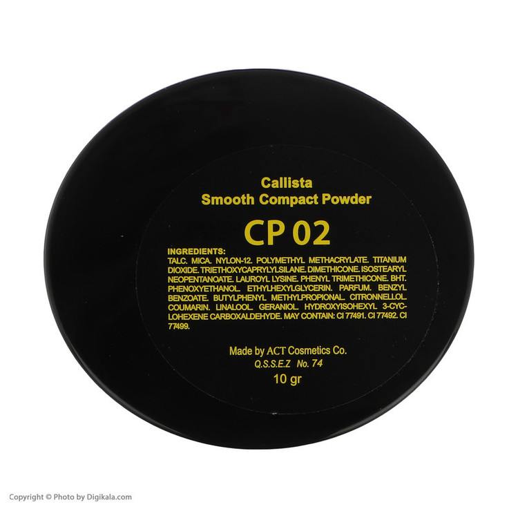 پنکیک کالیستا سری Smooth شماره CP02