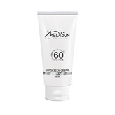 کرم ضد آفتاب بی رنگ آقایان مدیسان مدل SPF 60 مناسب انواع پوست حجم 50 میلی لیتر