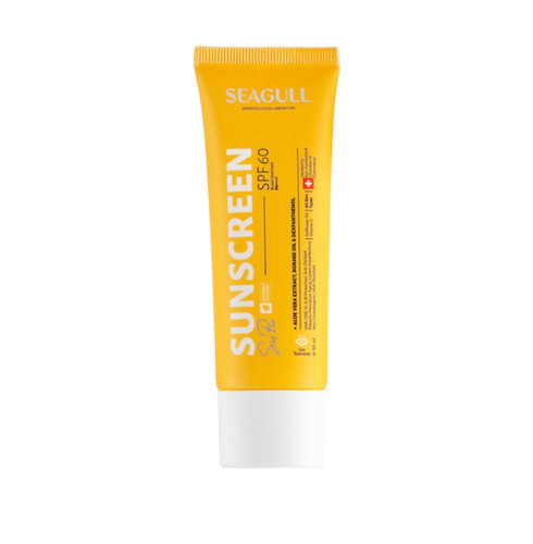 کرم ضد آفتاب بی رنگ سی گل با SPF60 مناسب پوست معمولی تا چرب حجم 50 میلی لیتر