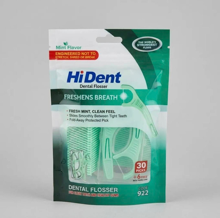 نح دندان هایدنت HiDent طعم نعنا ۳۰ عدد