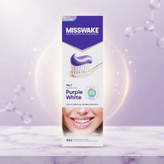 خمیر دندان ضد زردی بنفش میسویک مدل Purple White 75 میلی لیتر