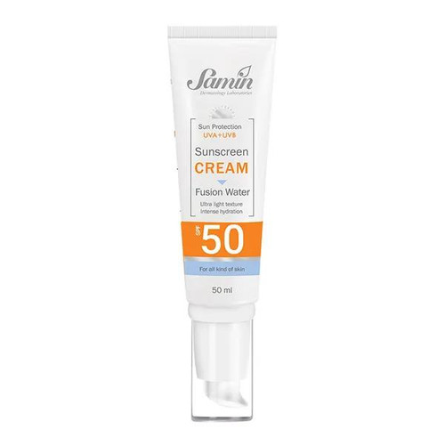 ضدآفتاب فیوژن واتر مناسب انواع پوست SPF50 ثمین