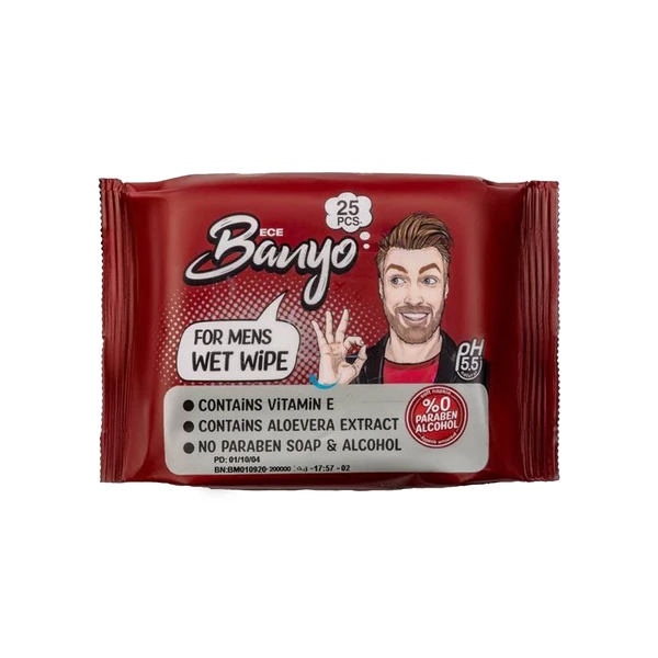 دستمال مرطوب بانیو مردانه  (Banyo)